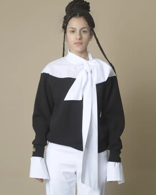 La Piscine Paris Sweat bi-matière Edward Achour*Femme Sweats