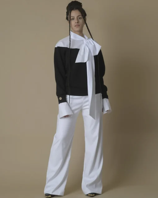 La Piscine Paris Sweat bi-matière Edward Achour*Femme Sweats