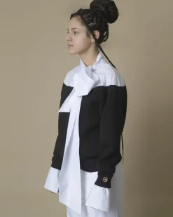 La Piscine Paris Sweat bi-matière Edward Achour*Femme Sweats