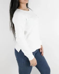 La Piscine Paris Sweat à broderies perlées poitrine gauche fantaisies SVNTY*Femme Sweats