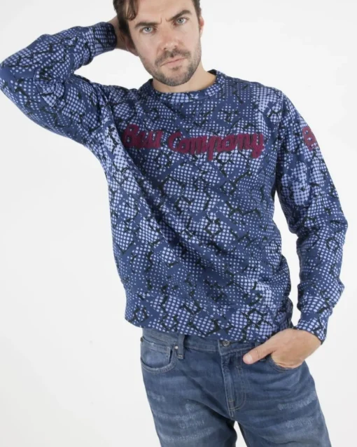 La Piscine Paris Sweat à logo bordeaux Best Company*Homme Sweats