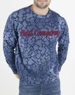 La Piscine Paris Sweat à logo bordeaux Best Company*Homme Sweats