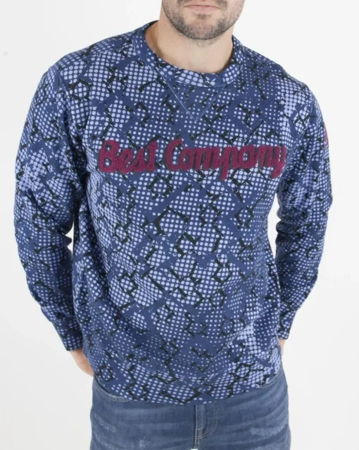 La Piscine Paris Sweat à logo bordeaux Best Company*Homme Sweats