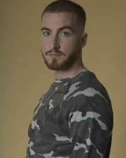 La Piscine Paris Sweat en coton à imprimé camouflage Soho*Homme Sweats|Sportwear
