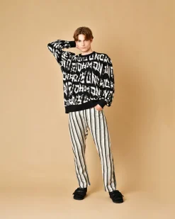 La Piscine Paris Sweat en coton avec imprimé logo John Richmond*Homme Sweats