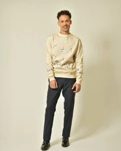 La Piscine Paris Sweat en coton à motifs cachemire Archive 18-20*Homme Sweats
