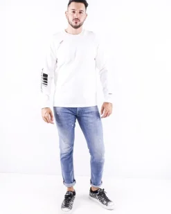 La Piscine Paris Sweat en coton à flocage fantaisie Avoc*Homme Sweats