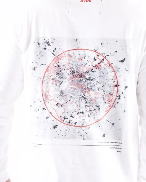 La Piscine Paris Sweat en coton à flocage fantaisie Avoc*Homme Sweats