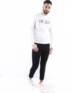 La Piscine Paris Sweat en coton à logo fleuri Ly Adams*Homme Sweats