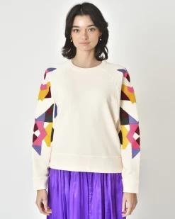 La Piscine Paris Sweat en coton brodé Forte Forte*Femme Sweats