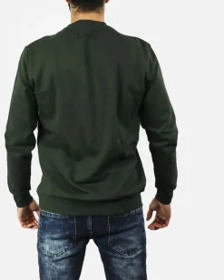 La Piscine Paris Sweat en coton à flocage jaune John Richmond*Homme Sweats