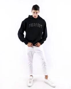 La Piscine Paris Sweat en coton à logo brodé John Richmond*Homme Sweats|Sportwear