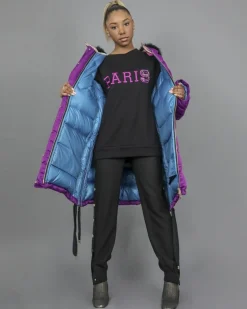La Piscine Paris Sweat en coton appliqué Isabelle Blanche*Femme Sweats