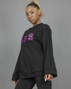 La Piscine Paris Sweat en coton appliqué Isabelle Blanche*Femme Sweats