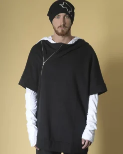 La Piscine Paris Sweat à manches courtes et à capuche Lost & Found*Homme Sweats