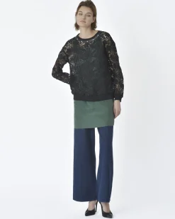 La Piscine Paris Sweat en dentelles John Richmond*Femme Sweats
