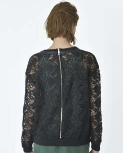 La Piscine Paris Sweat en dentelles John Richmond*Femme Sweats