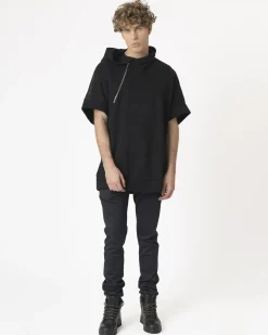 La Piscine Paris Sweat oversize manches courtes Lost & Found*Homme Sweats|Pulls & Gilets