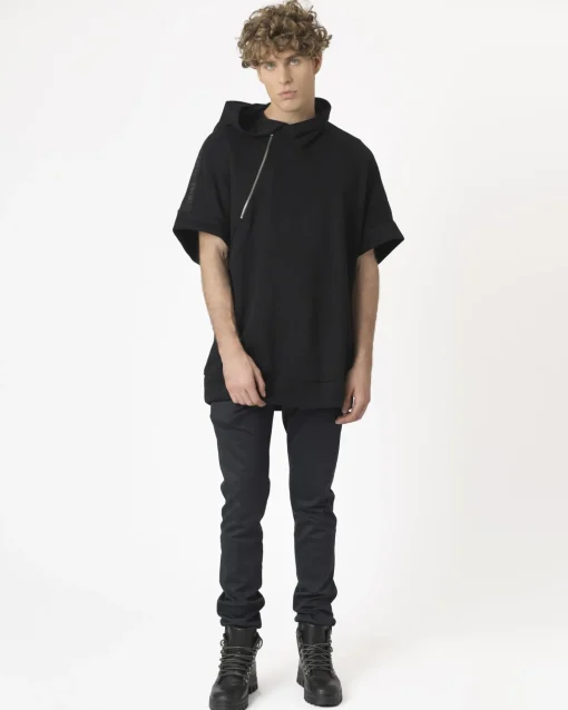 La Piscine Paris Sweat oversize manches courtes Lost & Found*Homme Sweats|Pulls & Gilets