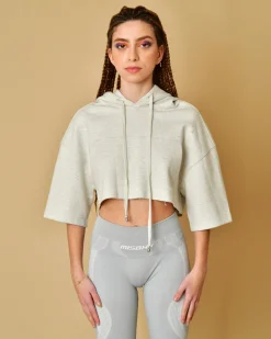 La Piscine Paris Sweat raccourci à capuche Ader Error*Femme Sweats|Sportwear