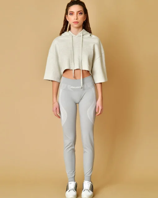 La Piscine Paris Sweat raccourci à capuche Ader Error*Femme Sweats|Sportwear