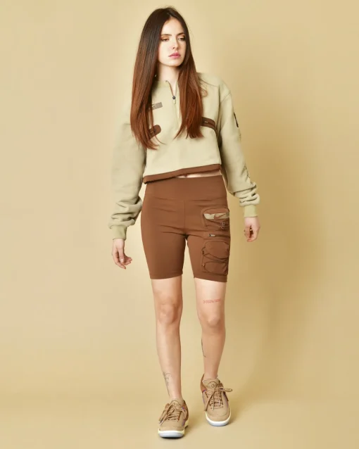 La Piscine Paris Sweat raccourci à poches Nike*Femme Sweats|Sportwear