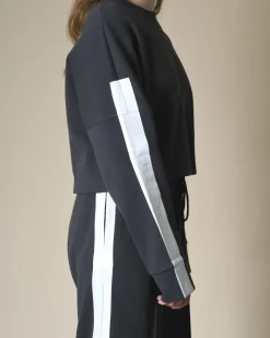 La Piscine Paris Sweat raccourci en jersey de coton Lost & Found*Femme Sweats
