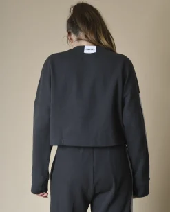 La Piscine Paris Sweat raccourci en jersey de coton Lost & Found*Femme Sweats