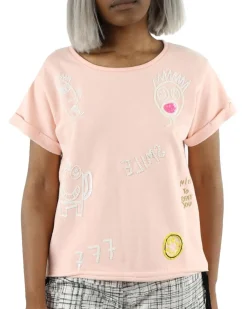 La Piscine Paris Sweat "Smile" manches courtes SVNTY*Femme Sweats
