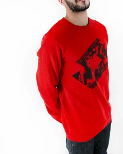 La Piscine Paris Sweat à flocage fantaisie noir à l’avant Damir Doma*Homme Sweats|Sportwear