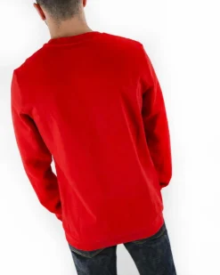 La Piscine Paris Sweat à flocage fantaisie noir à l’avant Damir Doma*Homme Sweats|Sportwear