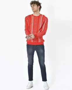 La Piscine Paris Sweat à motif linéaire A B Scotch & Soda*Homme Sweats