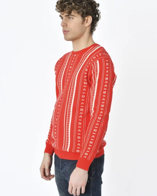 La Piscine Paris Sweat à motif linéaire A B Scotch & Soda*Homme Sweats