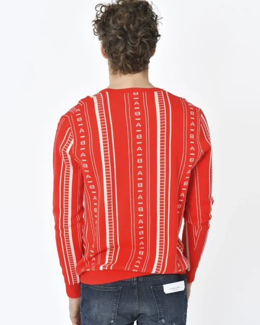 La Piscine Paris Sweat à motif linéaire A B Scotch & Soda*Homme Sweats