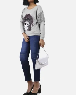 La Piscine Paris Sweat tête de mort Svnty Femme*Femme Sweats