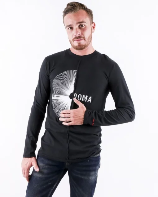 La Piscine Paris T shirt asymétrique à logo Damir Doma*Homme T-Shirts