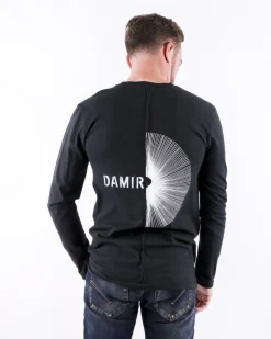 La Piscine Paris T shirt asymétrique à logo Damir Doma*Homme T-Shirts