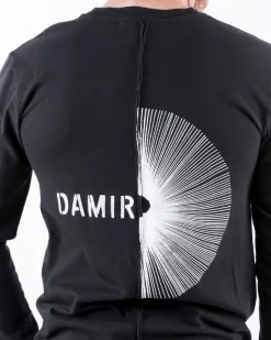La Piscine Paris T shirt asymétrique à logo Damir Doma*Homme T-Shirts
