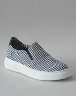 La Piscine Paris Tennis à carreaux s et blancs et à semelle Gabriele Pasini*Homme Chaussures