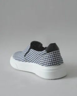 La Piscine Paris Tennis à carreaux s et blancs et à semelle Gabriele Pasini*Homme Chaussures