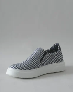 La Piscine Paris Tennis à carreaux s et blancs et à semelle Gabriele Pasini*Homme Chaussures