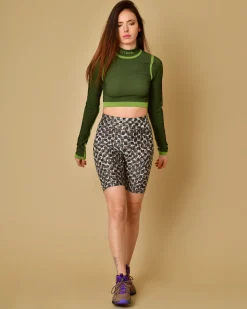 La Piscine Paris Top à col montant à rayures Heron Preston*Femme Tops|Sportwear