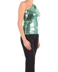 La Piscine Paris Top asymétrique à sequins*Femme Tops