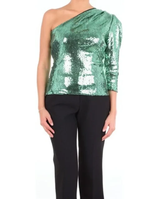 La Piscine Paris Top asymétrique à sequins*Femme Tops