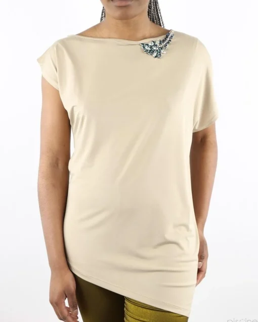 La Piscine Paris Top asymétrique à broche Jijil*Femme Tops