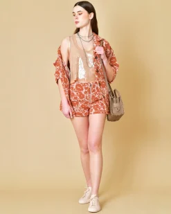 La Piscine Paris Top en tulle à sequins Tela*Femme Tops