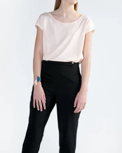 La Piscine Paris Top nude à manches courtes Chacok*Femme Tops