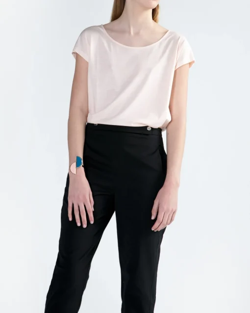 La Piscine Paris Top nude à manches courtes Chacok*Femme Tops