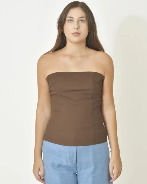La Piscine Paris Top bustier Malloni*Femme Tops