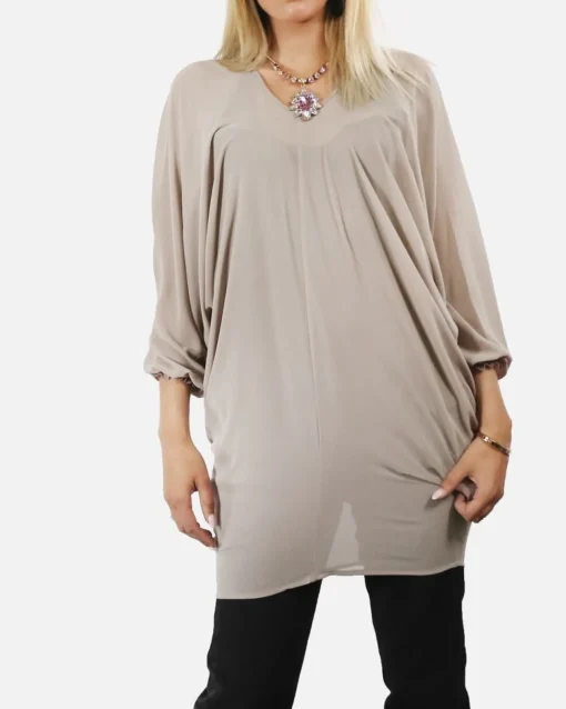 La Piscine Paris Top chauve souris en mousseline Liis Japan*Femme Tops
